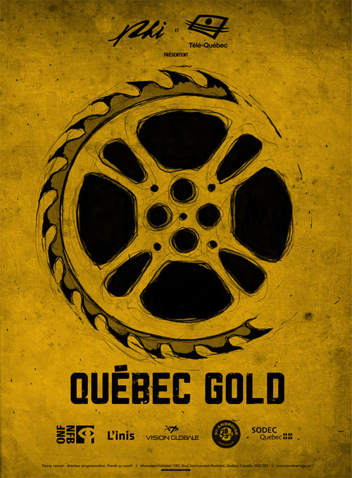 affiche Québec Gold