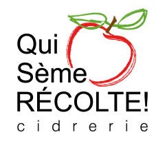 logo qui sème récolte pomme